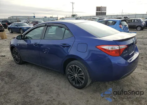 2016 Toyota Corolla L from USA, damaged, VIN 2T1BURHE2GC723883